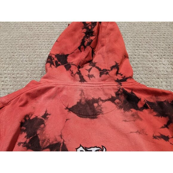 City Morgue Adult Small As Good As Dead Tour Hoodie Volume II 2 Tie Dye Red Dogs - Picture 10 of 13